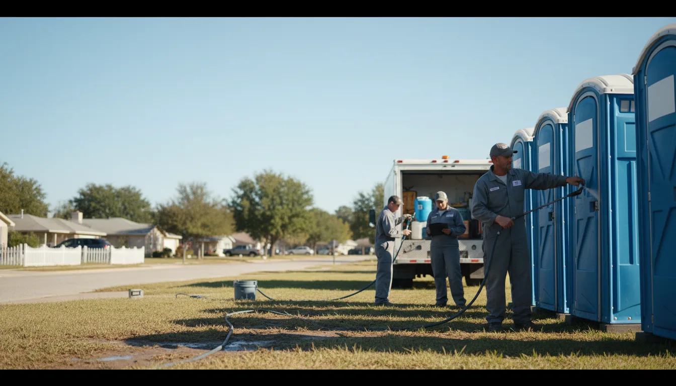 Long-Term Portable Toilet Rental in Pekin, ND near me